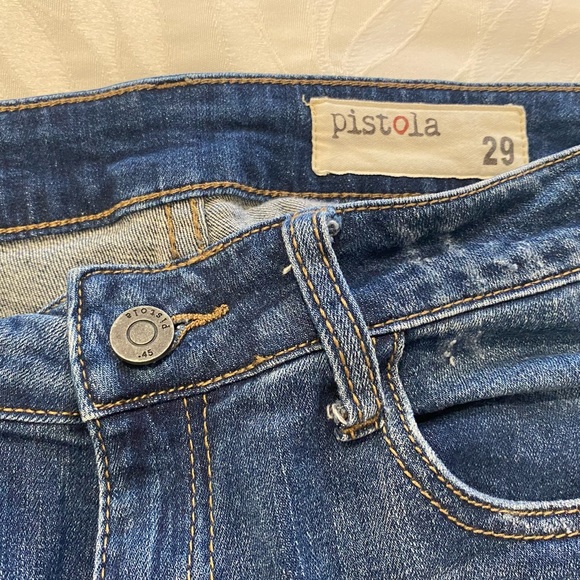 ‼️SOLD‼️Denim ripped jeans - Picture 2 of 3